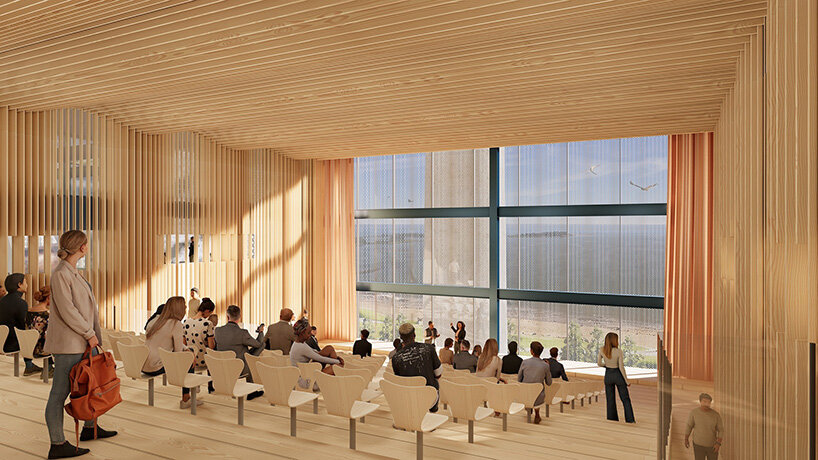 connecticut power plant to be repurposed by bjarke ingels group (BIG) with park by SCAPE