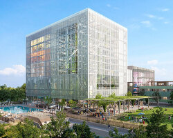 connecticut power plant to be repurposed by bjarke ingels group (BIG) with park by SCAPE