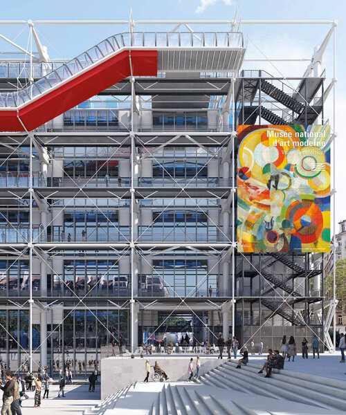 where to find centre pompidou’s temporary and permanent exhibitions during its closure