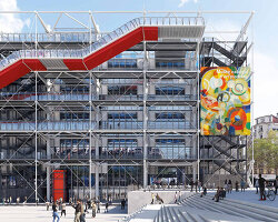 where to find centre pompidou’s temporary and permanent exhibitions during its closure