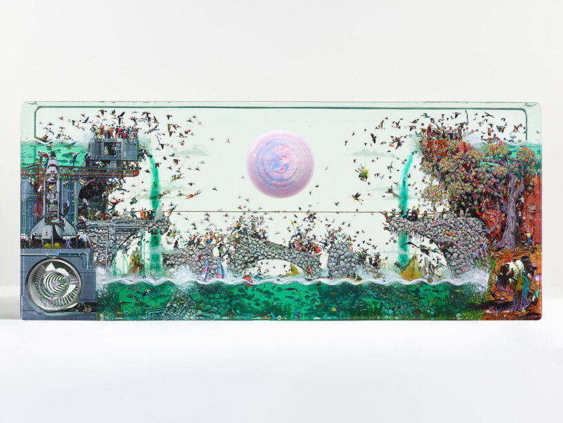 dustin yellin almine rech