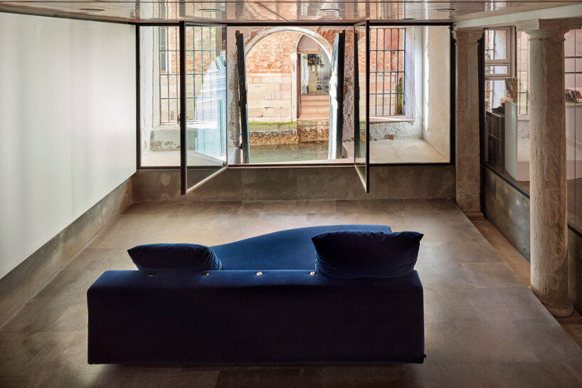 edra's furniture refreshes historic interiors at venice's fondazione querini stampalia museum