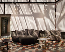 edra's furniture refreshes historic interiors at venice's fondazione querini stampalia museum