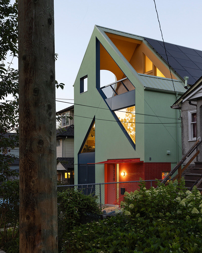 MA+HG completes fluevog house with bold color and geometries