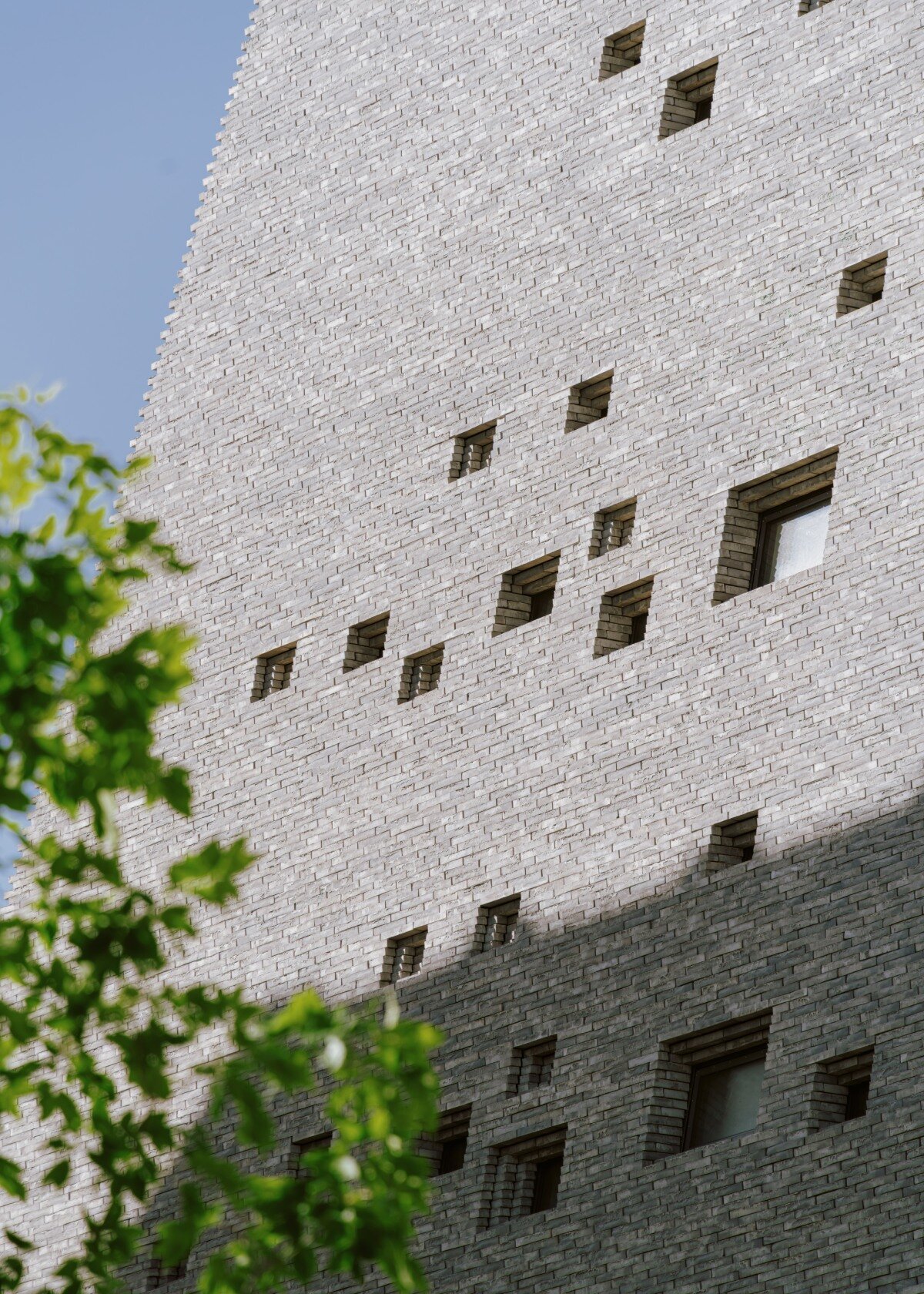 francisco tirado captures progress on kengo kuma's pyramidal culture center in copenhagen