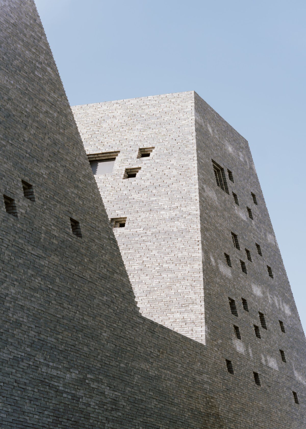 francisco tirado captures progress on kengo kuma's pyramidal culture center in copenhagen