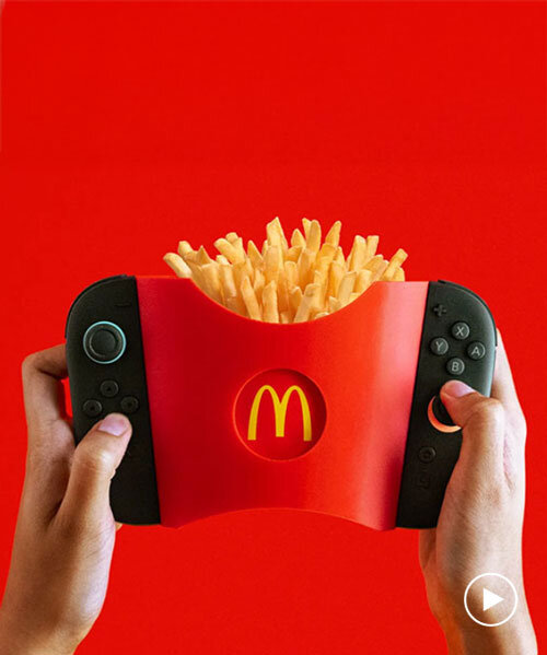 3D printed fries holder accessory for nintendo switch 2 makes mid-game snacking easy