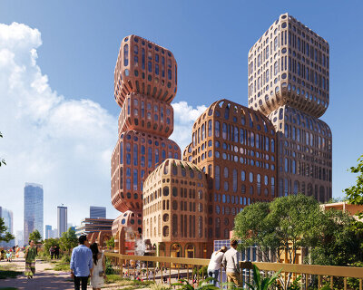 heatherwick studio references thailand's traditional lanterns for new bangkok development