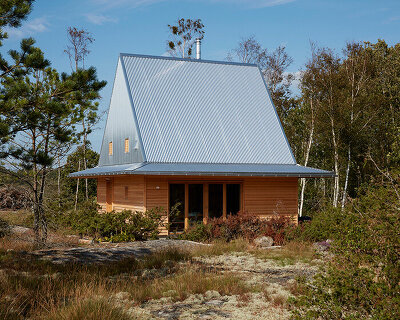 hee house by studio ellsinger elevates small-scale living on sweden’s coast
