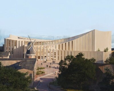 snøhetta & benthem crouwel reveal undulating design for house of culture in the netherlands