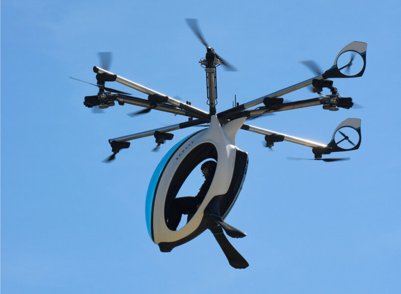 hybrid electric airscooter VTOL