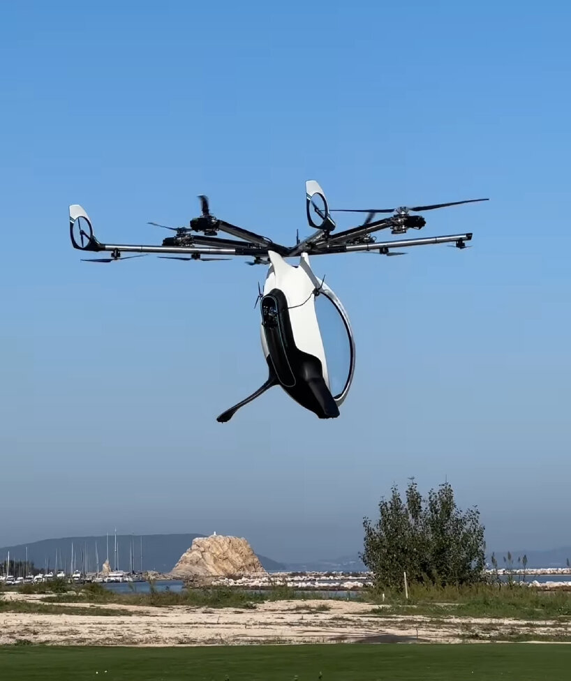 hybrid electric airscooter VTOL