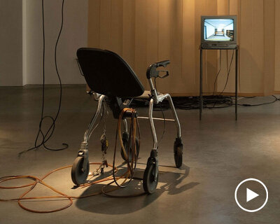 laboratory of inactivity mixed media installation critiques productivity culture