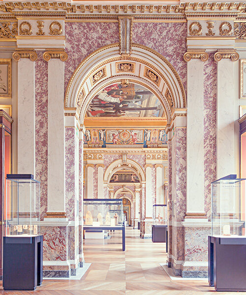 explore the silent and opulent galleries of the louvre through franck bohbot's lens