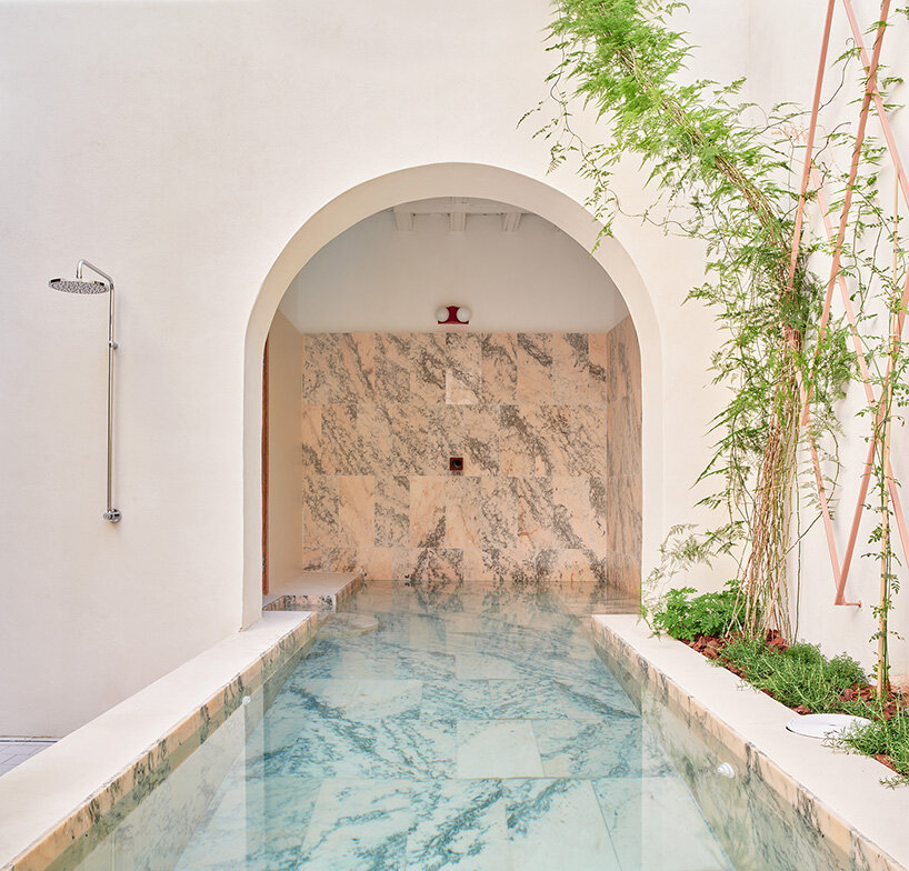 lucas y hernández–gil revives centuries-old spanish house with pool and preserved textures