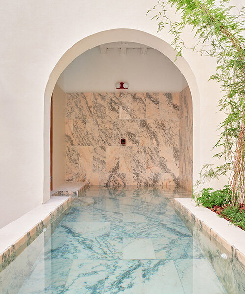lucas y hernández–gil revives centuries-old spanish house with pool and preserved textures