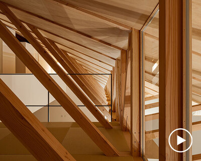 tatsuya kawamoto designs midorigaoka house with expressive, rhythmic structure