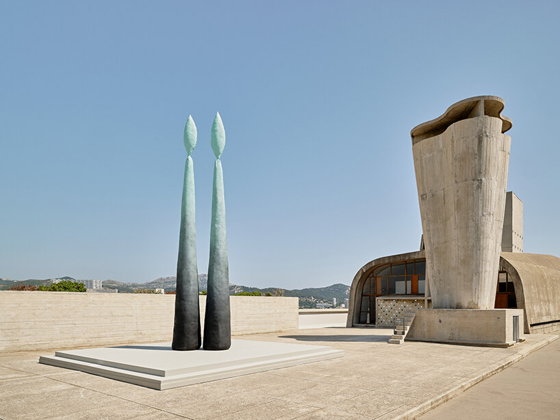 monumental candle sculptures by sterling ruby adorn MAMO at