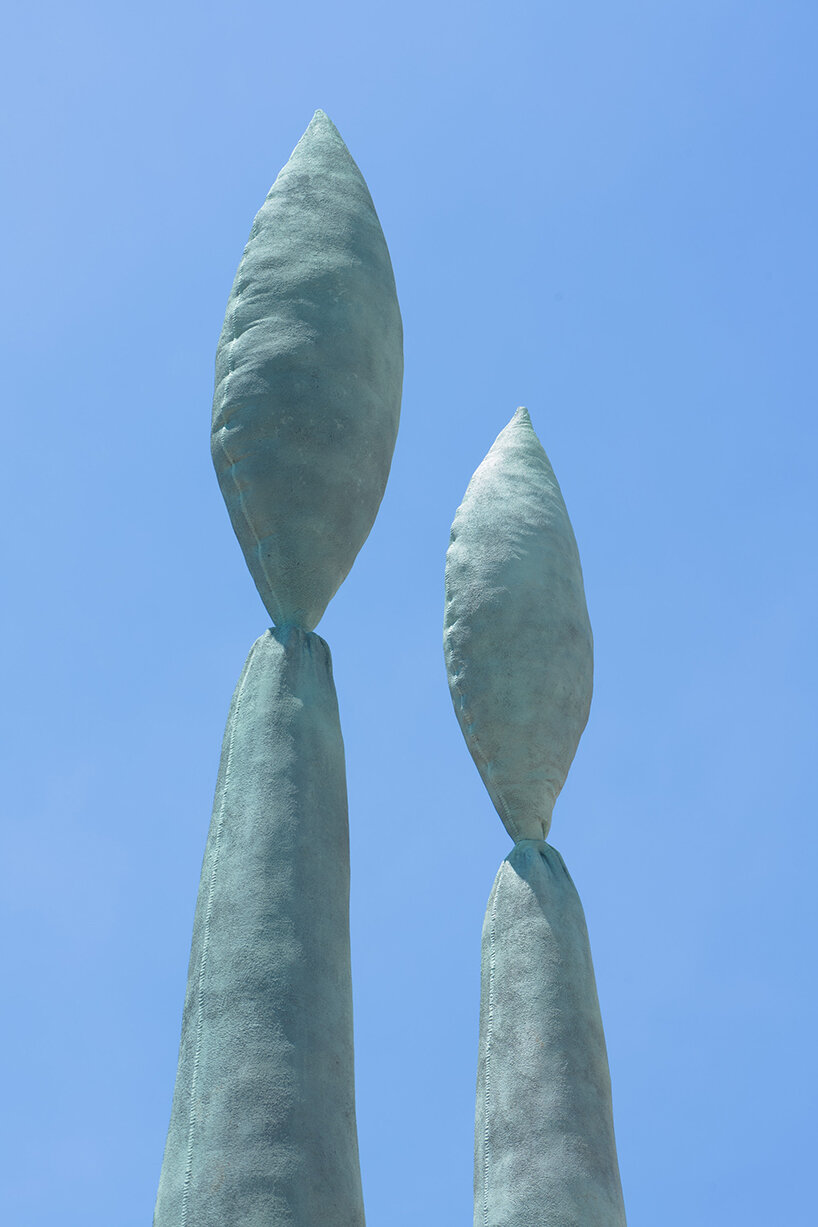 monumental candle sculptures by sterling ruby adorn MAMO at le corbusier's la cité radieuse