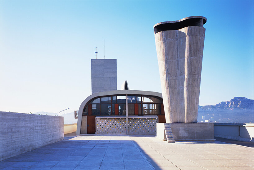 monumental candle sculptures by sterling ruby adorn MAMO at le corbusier's la cité radieuse
