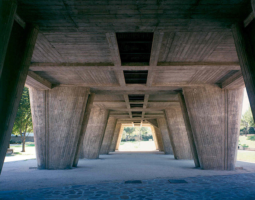 monumental candle sculptures by sterling ruby adorn MAMO at le corbusier's la cité radieuse