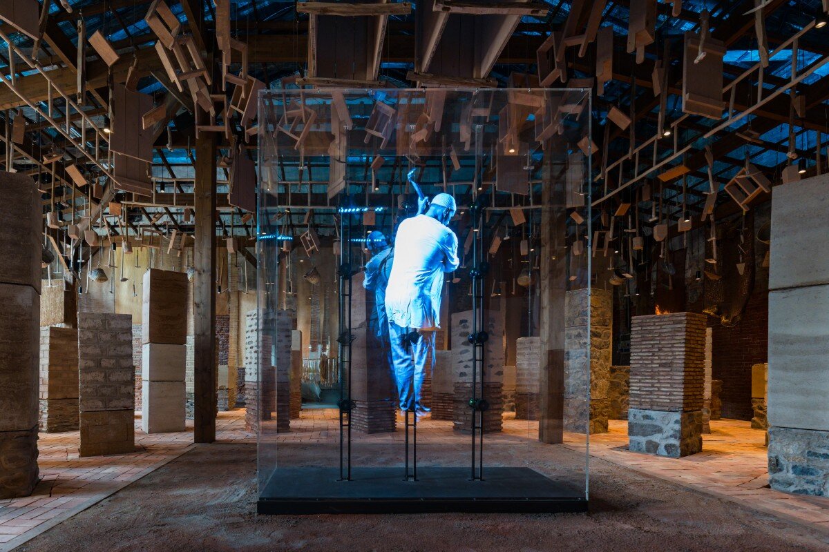 interview: morocco pavilion's earth-based, seismic architecture of future at venice biennale