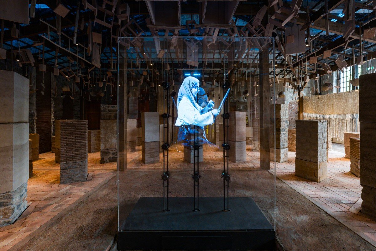 interview: morocco pavilion's earth-based, seismic architecture of future at venice biennale