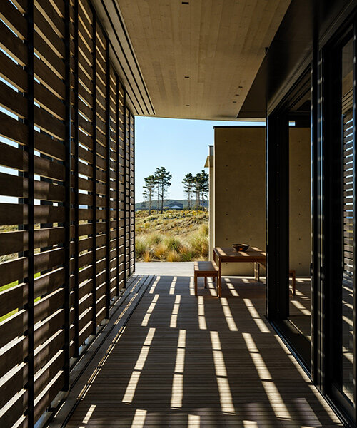 olson kundig frames new zealand coastline with modern beach house 'te whare tupu kirikiri'