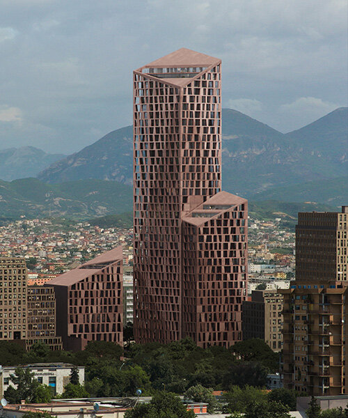 oppenheim architecture breaks ground on 38-story residential tower in central tirana