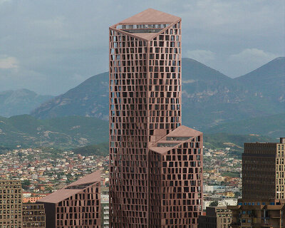 oppenheim architecture breaks ground on 38-story residential tower in central tirana