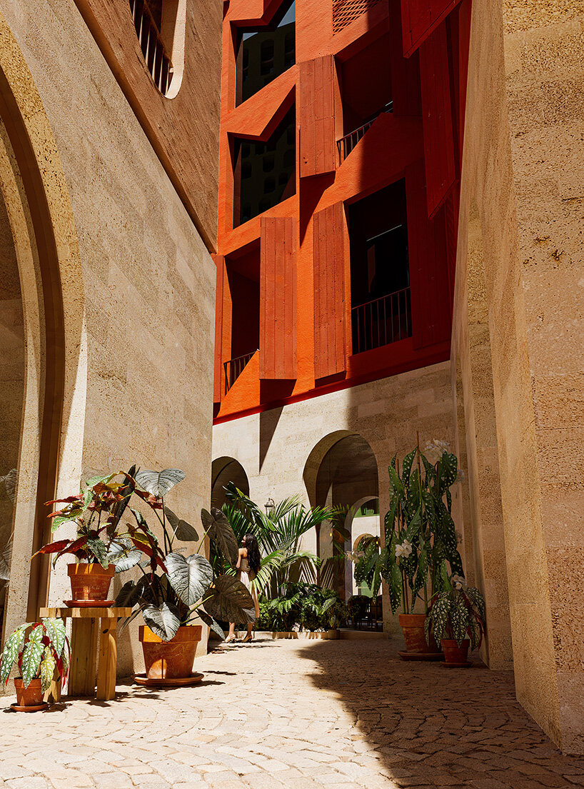 oppenheim architecture layers village-scale blocks and vibrant towers on albania's coast