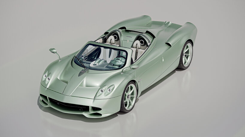 pagani open-air speedster
