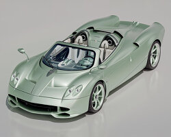 pagani debuts open-air speedster huayra codalunga with hand-chiseled sculptures in cabin