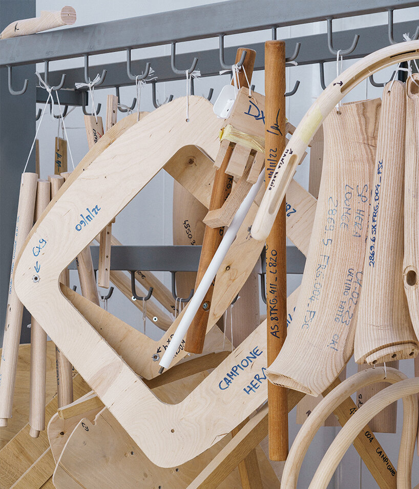 pedrali celebrates 20 years of woodworking in manzano manufactory with iconic chairs