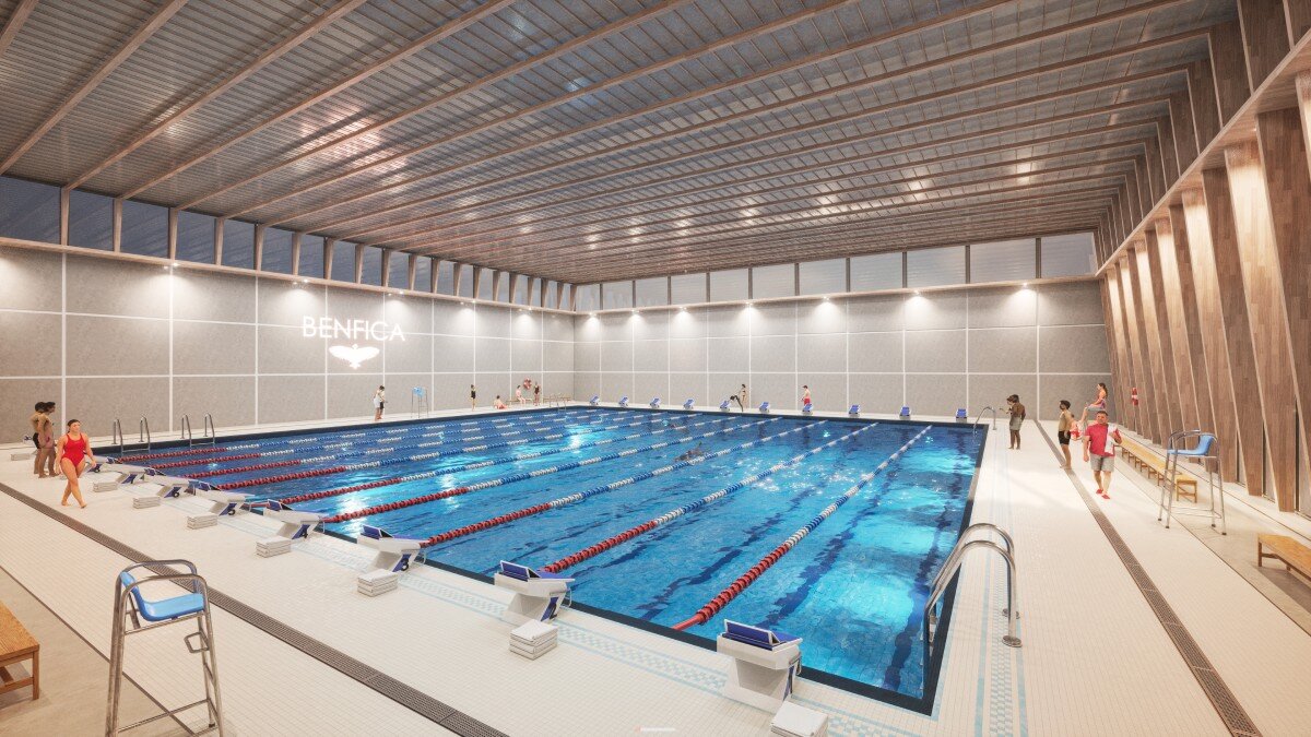 populous revamps lisbon's benfica stadium with urban masterplan rooted in sport & culture