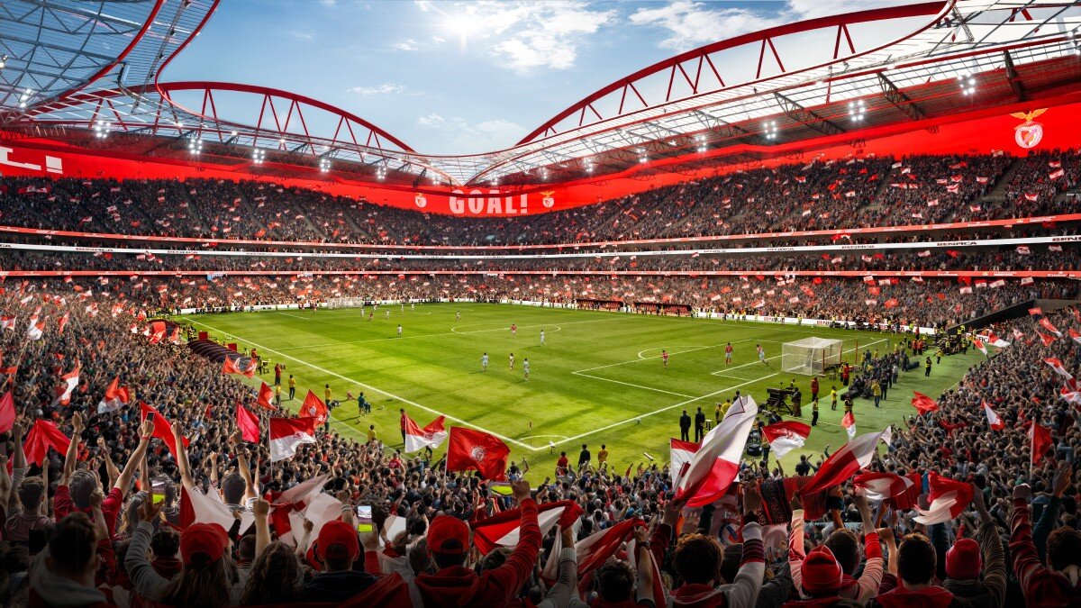 populous revamps lisbon's benfica stadium with urban masterplan rooted in sport & culture
