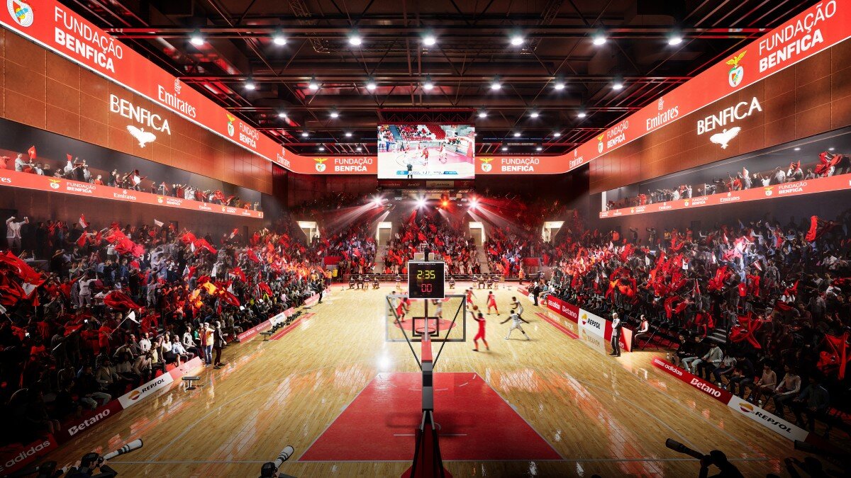 populous revamps lisbon's benfica stadium with urban masterplan rooted in sport & culture