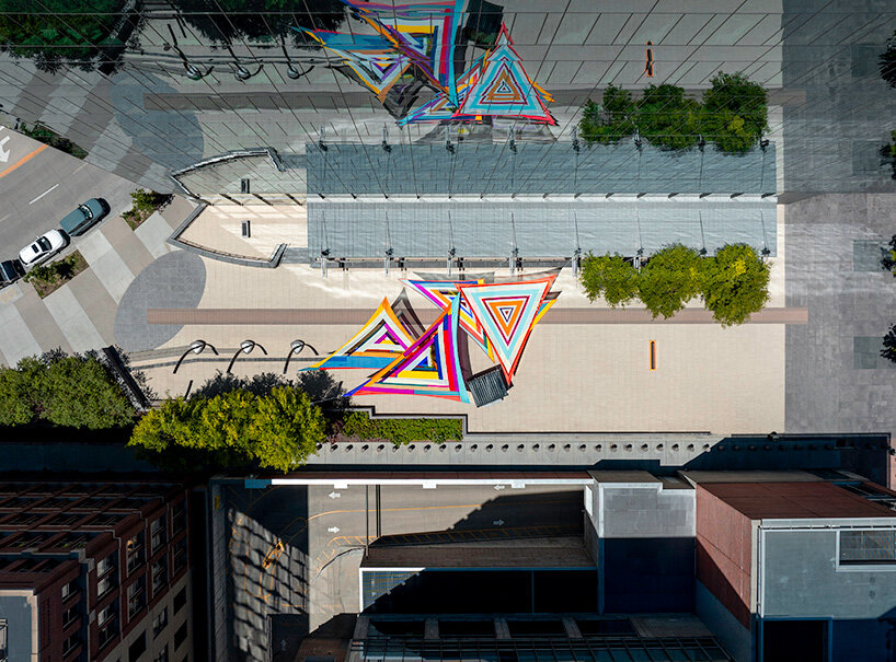 'I always chase the light': rachel hayes activates space with monumental textile installations