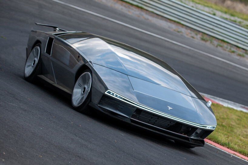 front view of the vehicle