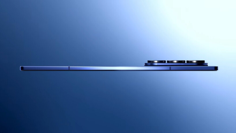 view of the smartphone when unfolded