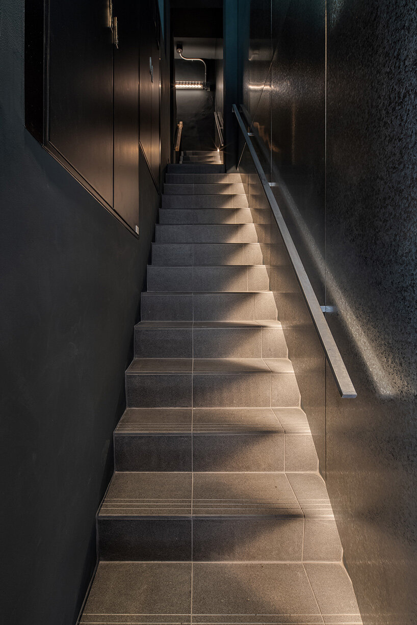 sculptural ovals shape seismic retrofit of 50-year-old building in japan by C+A