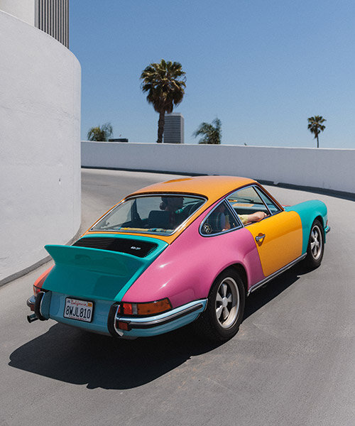 sean wotherspoon rethreads multicolored porsche carrera with denim, corduroy and flannel