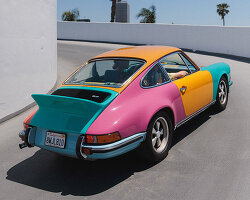 sean wotherspoon rethreads multicolored porsche carrera with denim, corduroy and flannel