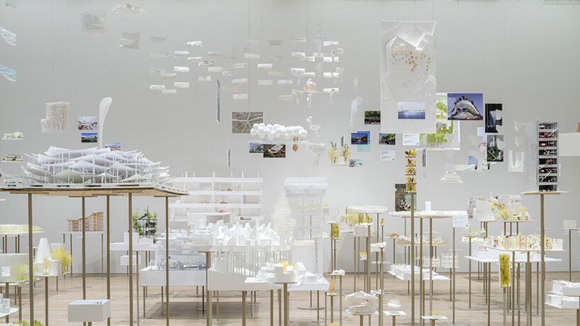 sou fujimoto retrospective lands in tokyo with architectural forest of models and installations