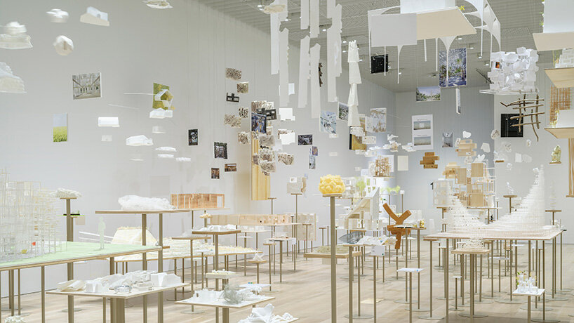 sou fujimoto retrospective lands in tokyo with architectural forest of models and installations