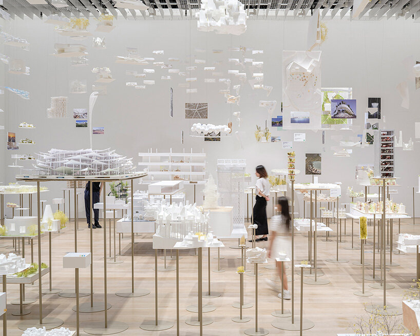 sou fujimoto retrospective lands in tokyo with architectural forest of models and installations