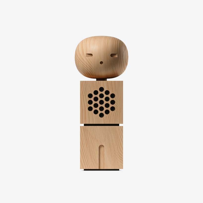 teenage engineering's choir is a quirky ensemble of wooden robot dolls that serenade you