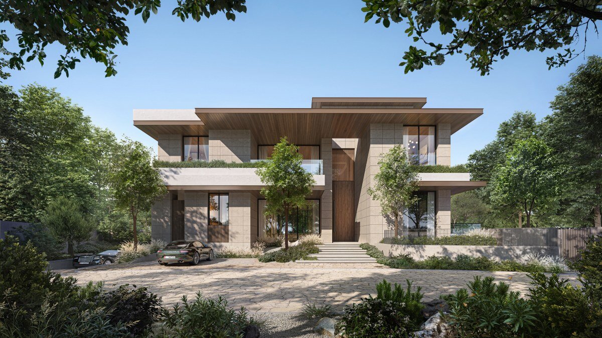 timber nest pavilion anchors dubai masterplan, the wilds, envisioned as woodland sanctuary