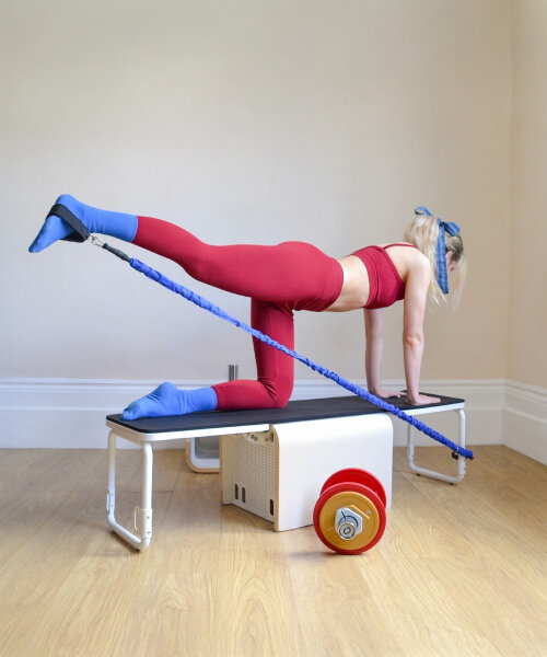 gặp tonerbox, hệ thống gym tại nhà có thể mở rộng kiêm nội thất