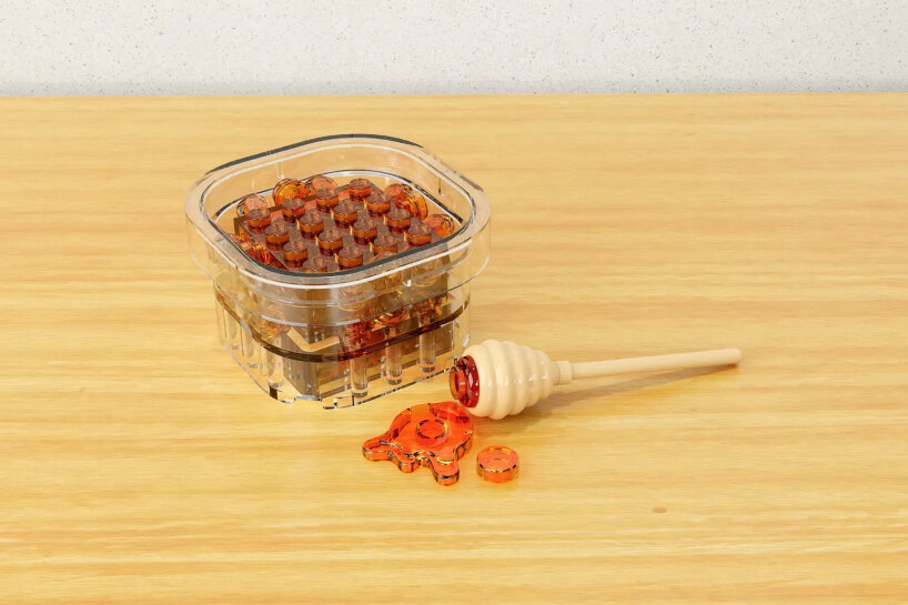 Ladrillos de LEGO de colmena